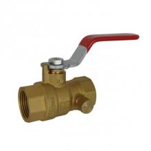 Red-White Valve 670779708973 - Low Lead Brass F/Port W/Drain