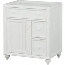 Sagehill Designs CR3021DN - 30''W x 21''D x 33-1/2''H Vanity Base, 1 Door, 2 Drawers