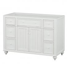 Sagehill Designs CR4821DN - 48''W x 21''D x 33-1/2''H Vanity Base, 2 Doors, 6 Drawers