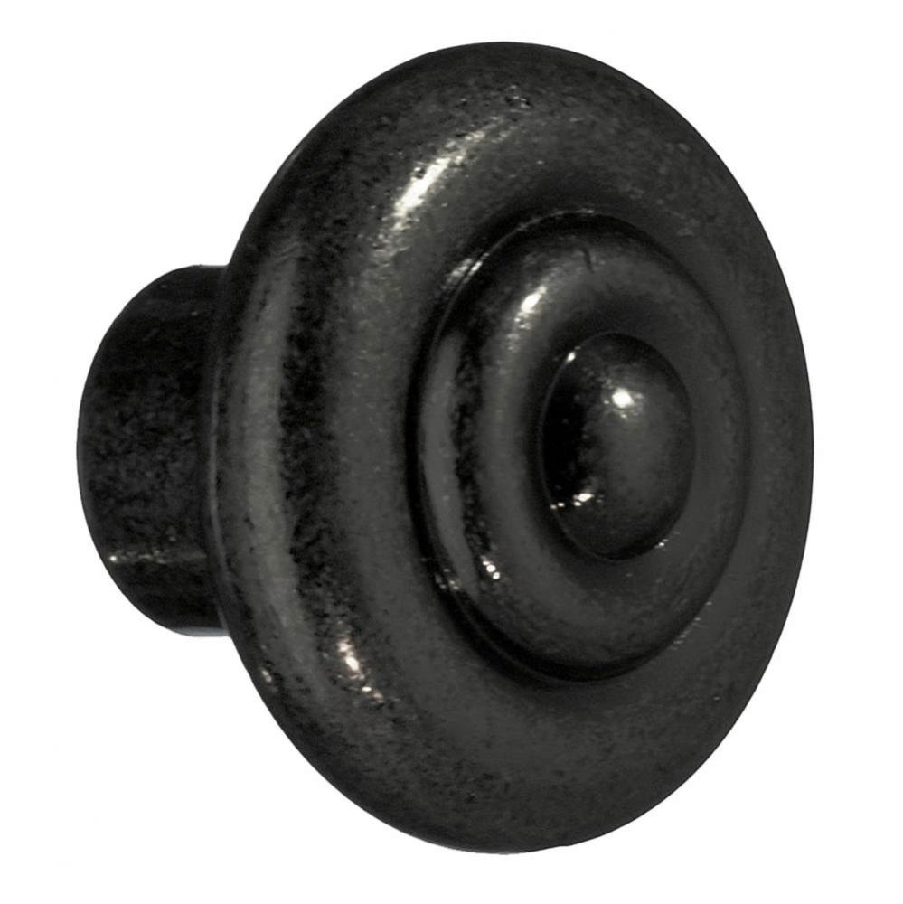 Knob Black 1 1/4''