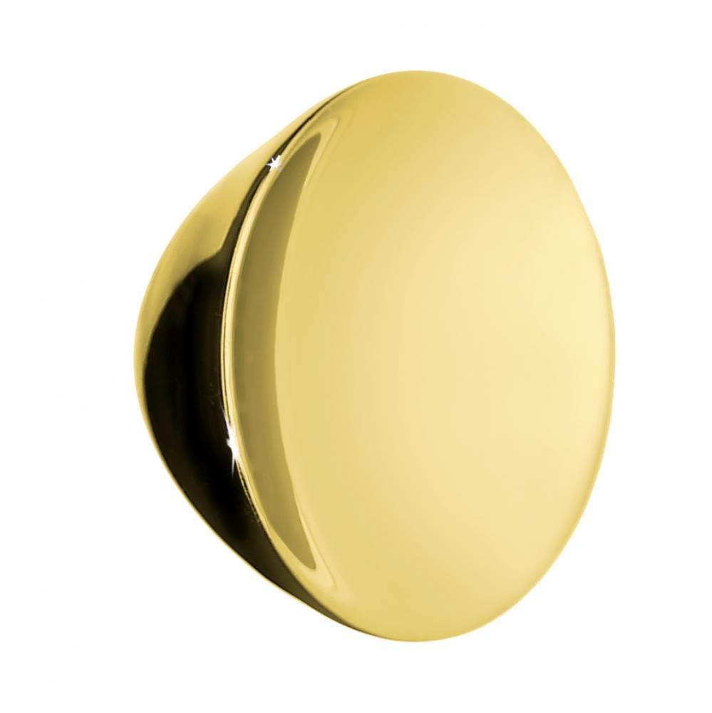 KNOB POLISHED BRASS FINISH 1