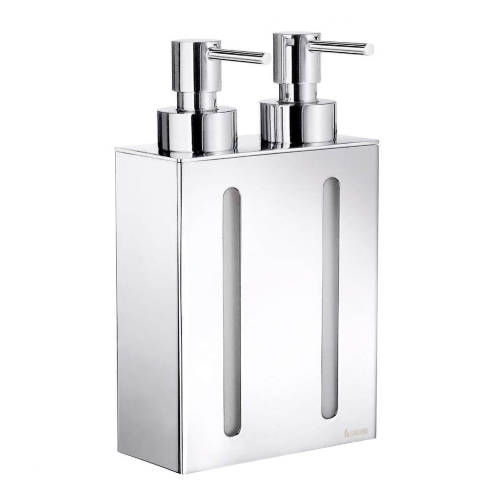 Outline Soap Dispenser Wall Mount 2 Pumps Pc