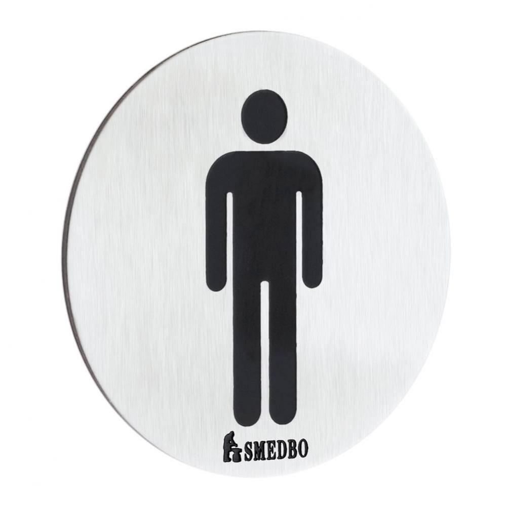 Xtra Restroom Sign Gentleman Ssb