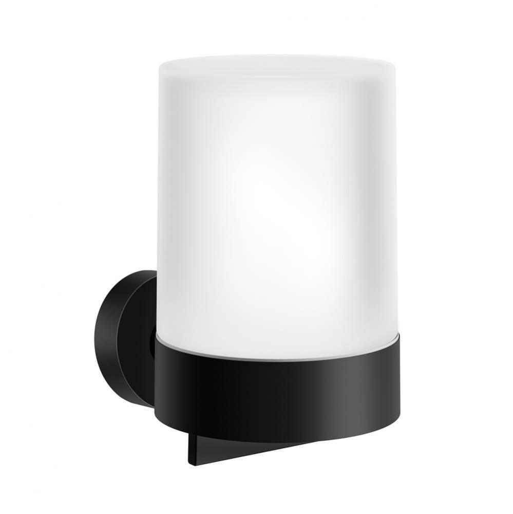 Home Soap Dispenser Chrome With Frosted Glass Top