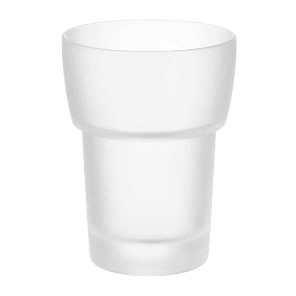 Spare Frosted Glass Tumbler-Air,Home,House,Loft, Studio, Time & Pool