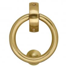 Smedbo B098M - Finnish Ring Knocker, Br Brass