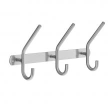 Smedbo B1003 - Rack 3 Hook Brushed Stainless Steel