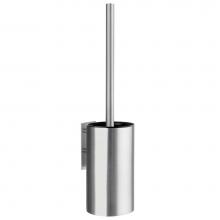 Smedbo B1035 - Self adhesive toilet brush and holder brushed stainless steel