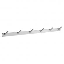 Smedbo B1065 - Rack 6 Hook Brushed Stainless Steel