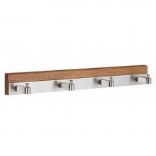 Smedbo B1067 - Coat Rack Quadruple Stainless