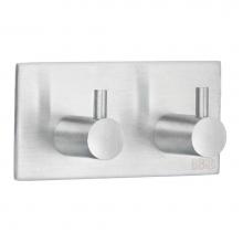 Smedbo B1106 - BESLAGSBODEN Design Double Towel hook