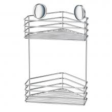 Smedbo B1203 - BESLAGSBODEN Double Corner Shower Basket