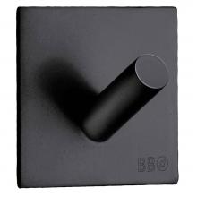 Smedbo BB1092 - Self-Adhesive Hook Black Stainless Steel