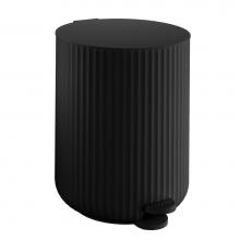 Smedbo BB564 - Pedal Bin, 1 Gal Soft Close- Black Poluresin