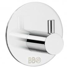 Smedbo BK1101 - Design Hook Single Self Adhesive Pol Stainless Steel