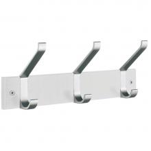 Smedbo BX1073 - BESLAGSBODEN Coat and Hat Rack, Triple