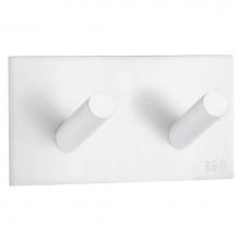 Smedbo BX1093 - Self-Adhesive Hook White Stainless Steel