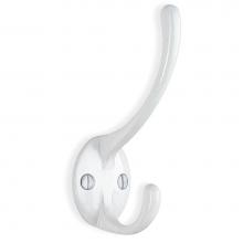 Smedbo BX247 - Coat & Hat Hook 4 3/8'' White