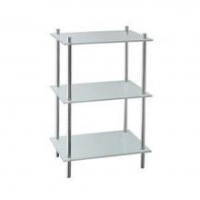 Smedbo FK453 - 3 Shelves Free Standing