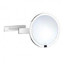 Smedbo FK491EP - Rechargeable Led Round Make Up Mirror