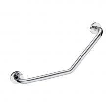 Smedbo FK808 - Living Grab Bar- V-Form- Stainless Steel 1'' Diameter - Length 19 1/2''