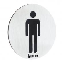 Smedbo FS957 - Xtra Restroom Sign Gentleman Ssb