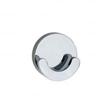 Smedbo LK356 - Loft Double Towel Hook Pol