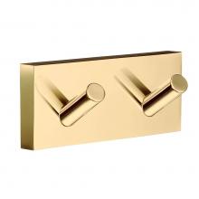 Smedbo RV356 - HOUSE DOUBLE HOOK POLISHED BRASS