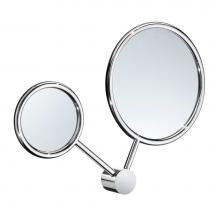 Smedbo WK351 - ART DOUBLE MAKE-UP MIRROR -REGULAR & 7 x''s