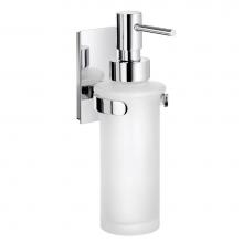 Smedbo ZK369 - Pool Holder W Glass Soap Dispenser