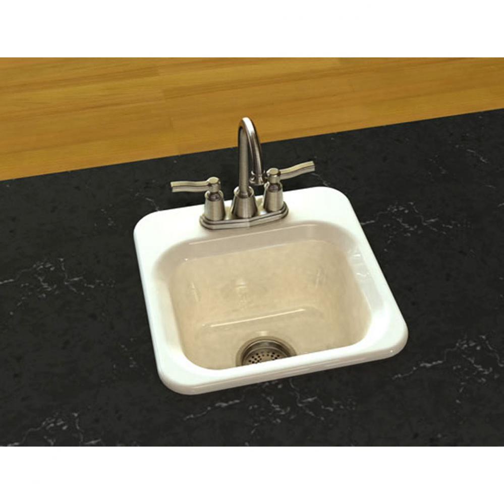 CALYPSO?, 15''x15'' Self-Rimming, 1 Bowl Sink, 1 Faucet Hole, Color