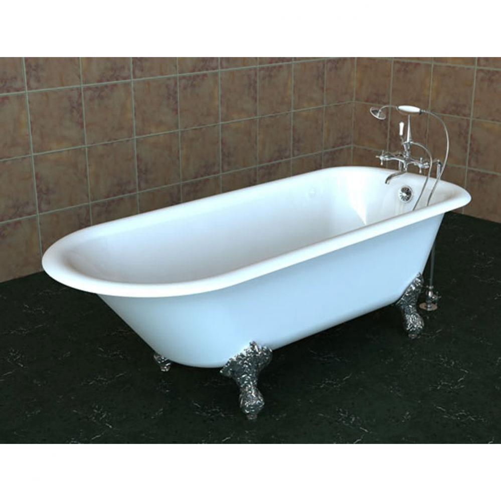 SERENADE?, 66''x30'' Freestanding Bathtub, 3 Faucet Drillings on Side, Color