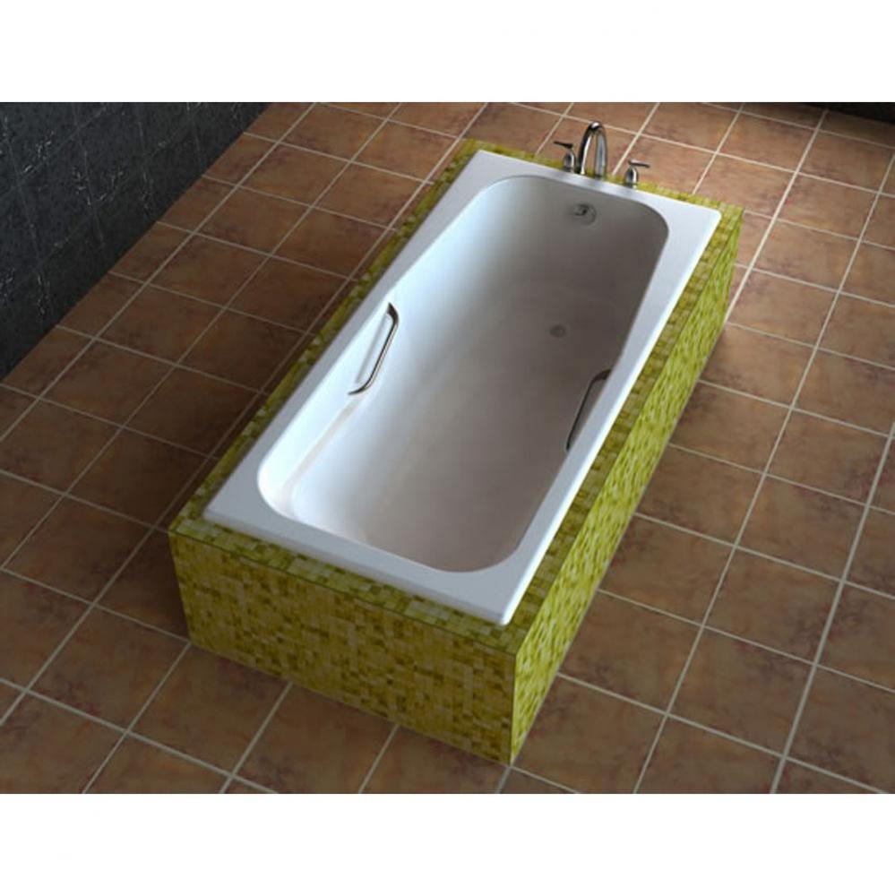 BRIO?, 63''x32'' Drop-in Bathtub, w/ 2 Handles, Color