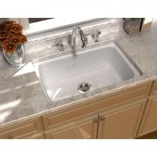 Song S-8410-5U-70 - ENCORE?, 33''x22'' Undercounter, 1 Bowl Sink, 5 Faucet Holes, Color