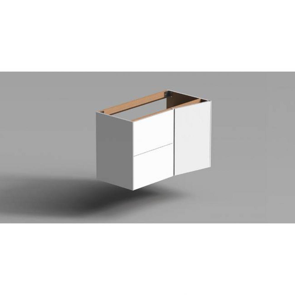 SONIA -FRACTAL CABINET 36''(90cm) METAL WHITE(D)