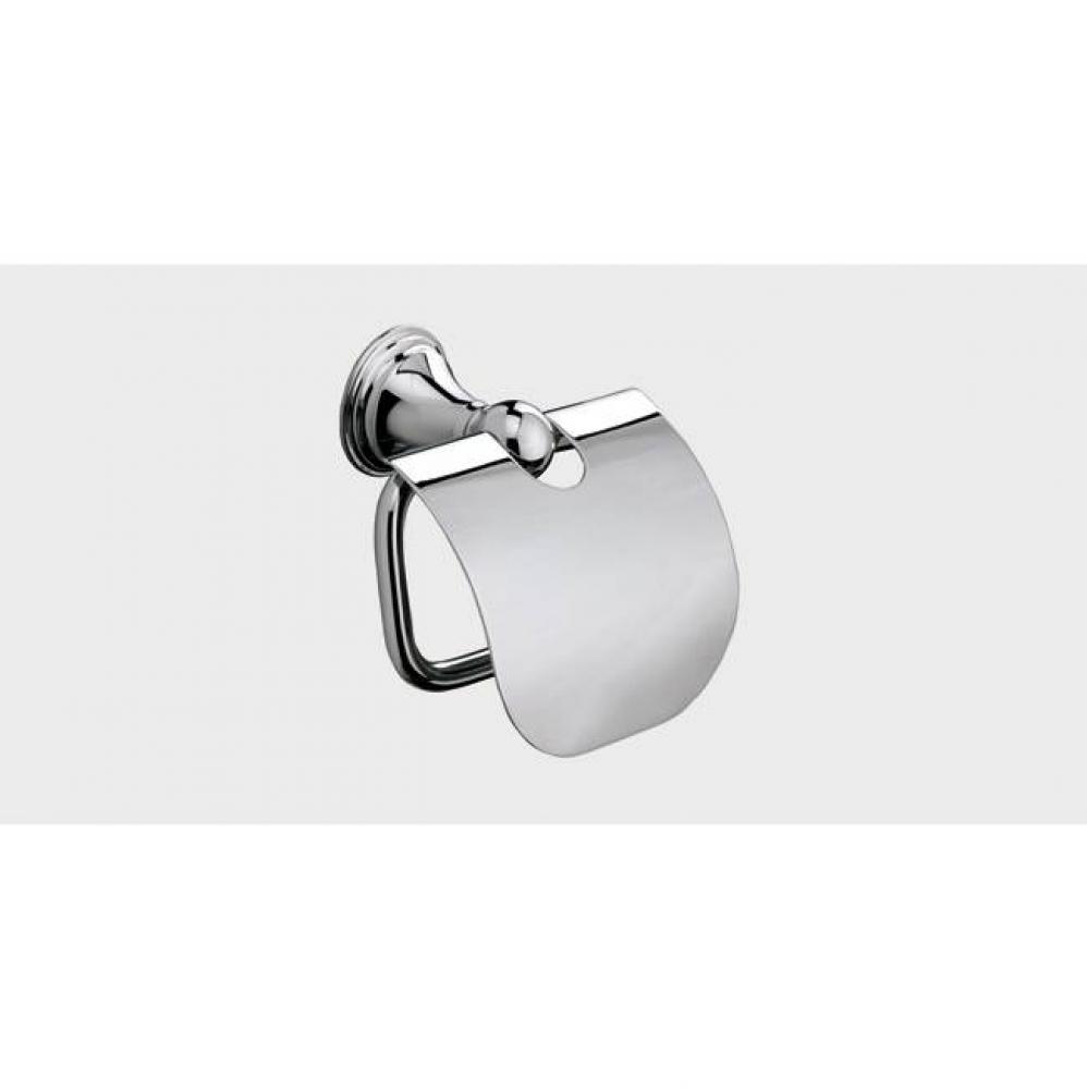 Genoa Tp Roll Holder W/Lid Chrome