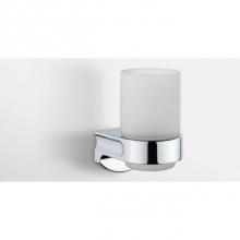 Sonia 122097 - S1 Tumbler Set Wall Mount Glass-Chrome