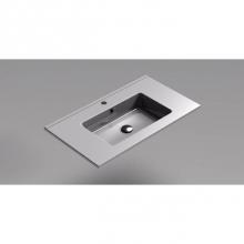 Sonia 161423 - Sx7 Ceramic Basin 800 Mm (32'') 1Ø White Ceramic