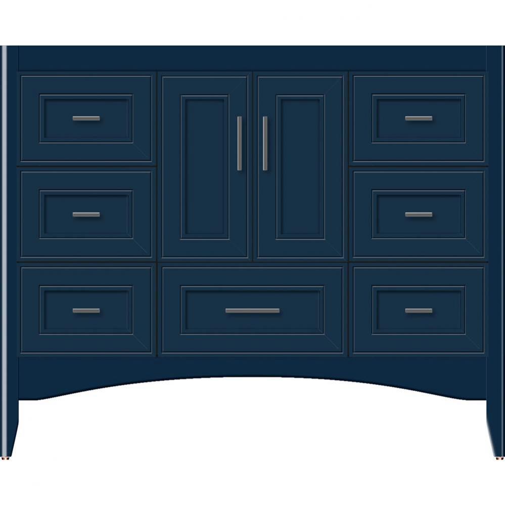 42 X 21 X 34.5 Wallingford Vanity Deco Miter Lapis Night Sb