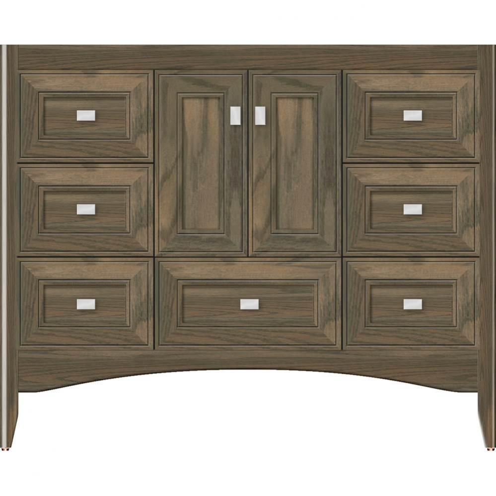 42 X 21 X 34.5 Ravenna Vanity Deco Miter Dusky Oak Sb