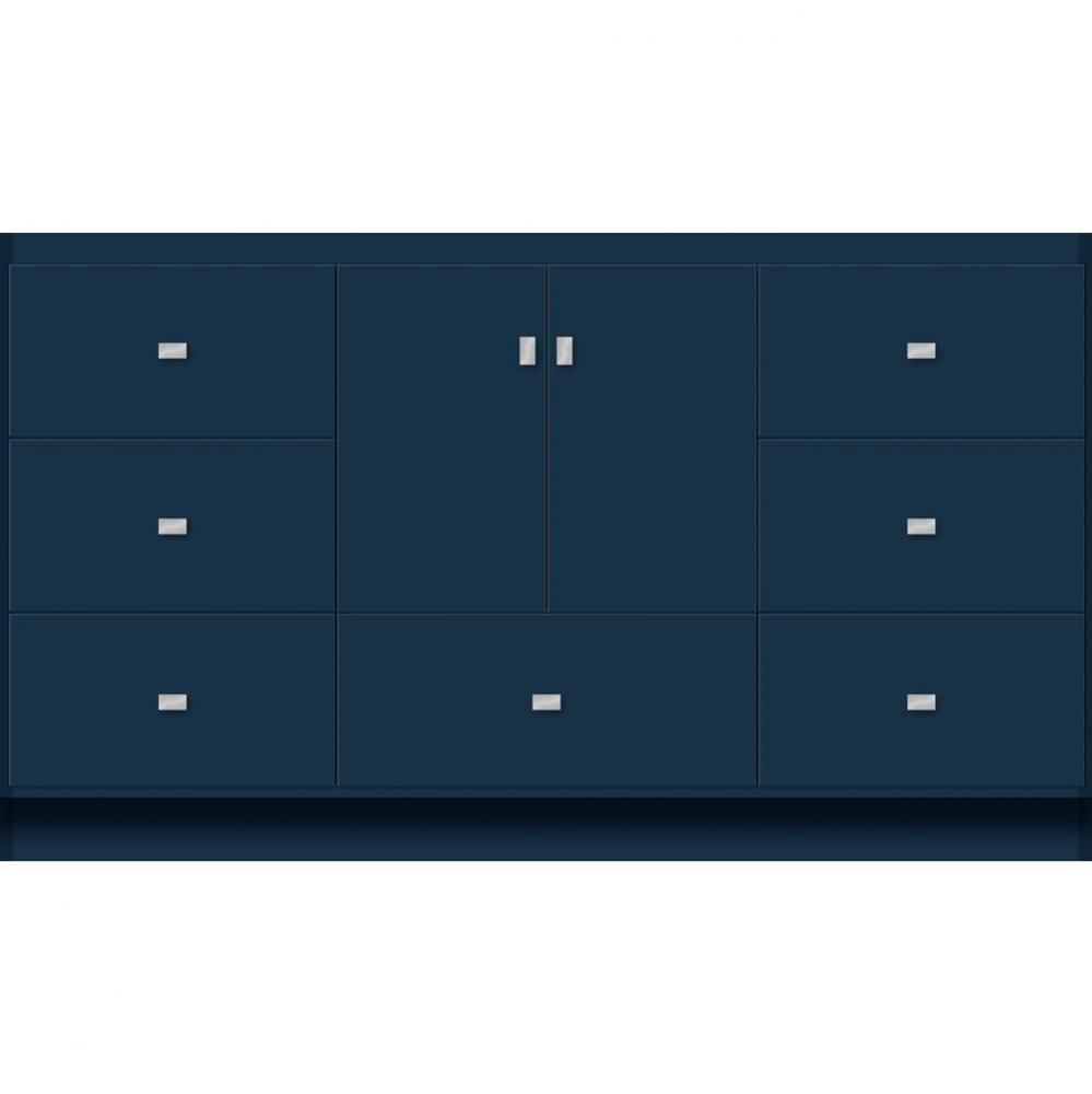 60 X 18 X 34.5 Montlake Vanity Slab Lapis Night Sb