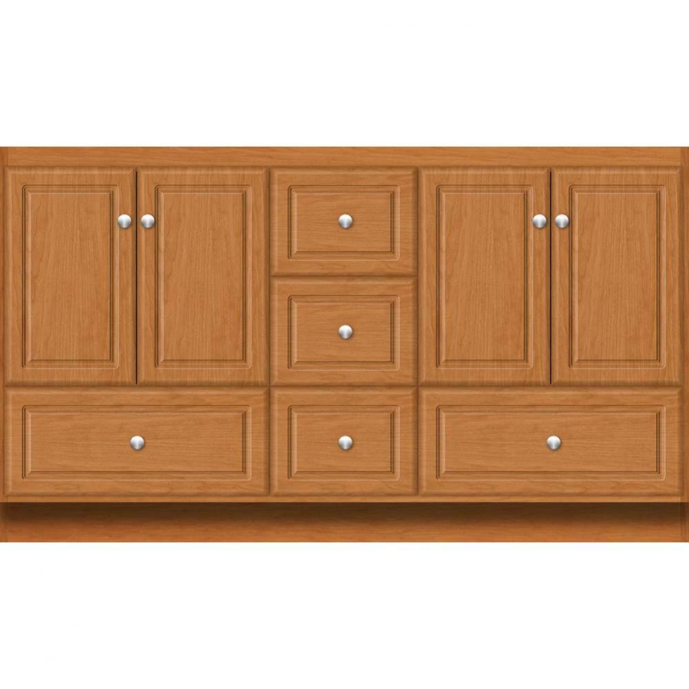60 X 21 X 34.5 Montlake Vanity Ultra Nat Cherry Db