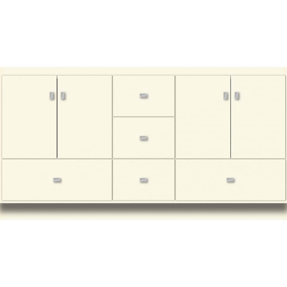 60 X 18 X 32 Montlake Vanity Slab Sat Biscuit Db