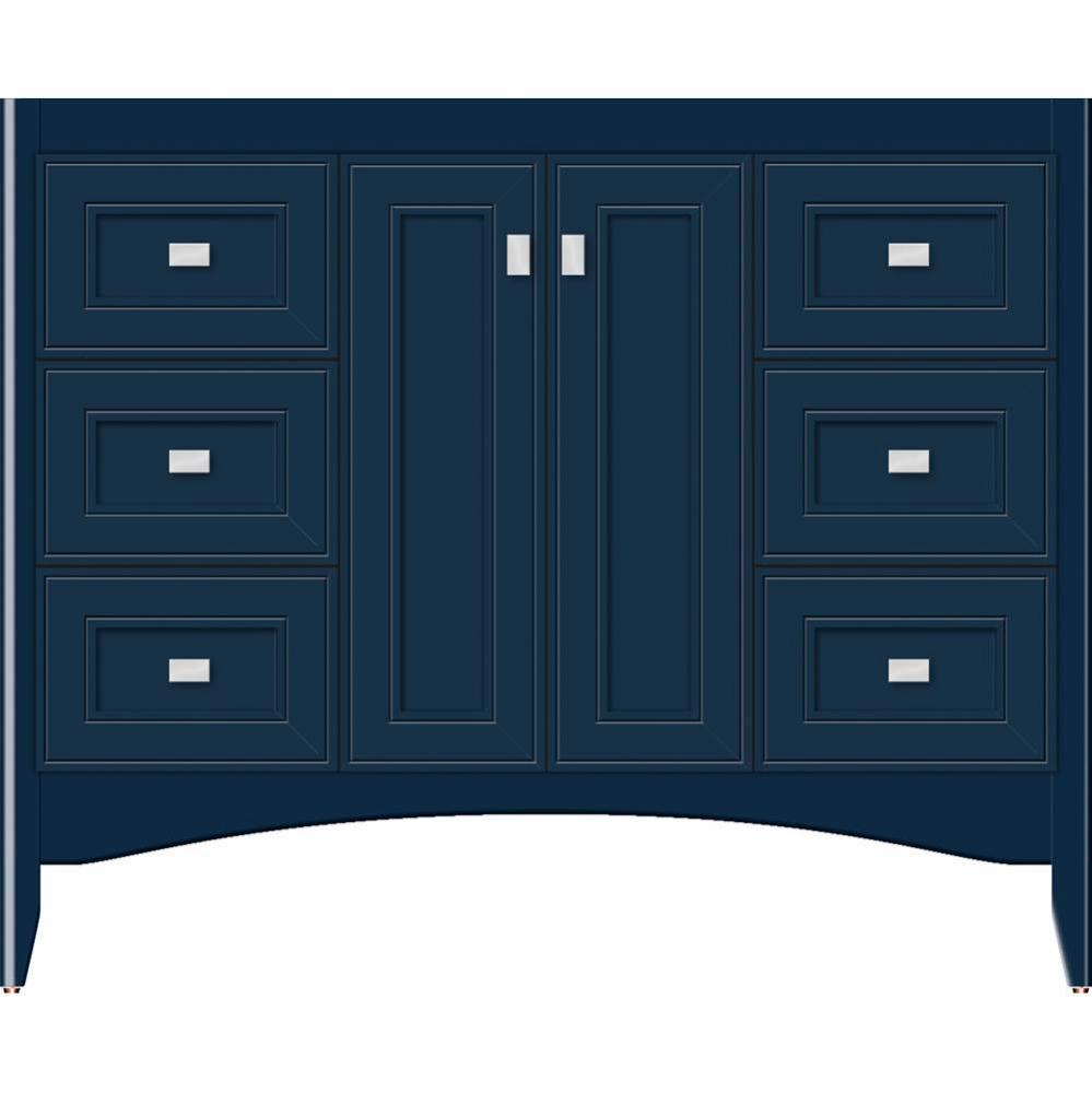 42 X 18 X 34.5 Wallingford View Vanity Deco Miter Lapis Night Sb