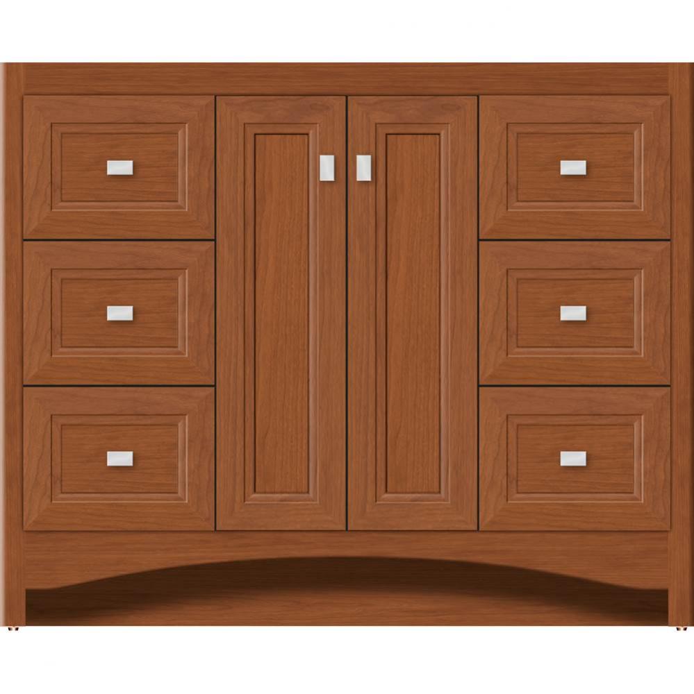 42 X 21 X 34.5 Ravenna View Vanity Ogee Miter Cinn Cherry Sb