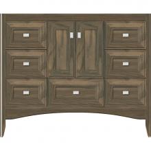 Strasser Woodenwork 31-087 - 42 X 21 X 34.5 Ravenna Vanity Deco Miter Dusky Oak Sb