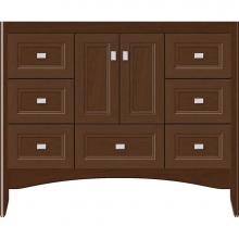 Strasser Woodenwork 36.466 - 42 X 21 X 34.5 Wallingford Vanity Ogee Miter Pecan Cherry Sb