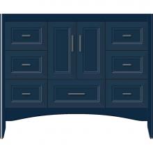 Strasser Woodenwork 58-555 - 42 X 18 X 34.5 Wallingford Vanity Ogee Miter Lapis Night Sb