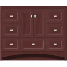 Strasser Woodenwork 43.744 - 42 X 21 X 34.5 Ravenna Vanity Ogee Miter Dk Cherry Sb