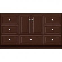 Strasser Woodenwork 21.108 - 60 X 18 X 34.5 Montlake Vanity Ultra Choc Cherry Sb